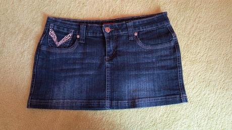 Riflová suknička 158, 158