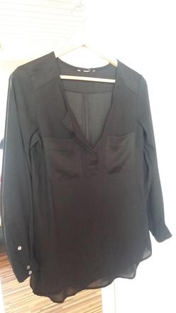 Čierna ľahká bluzka, m