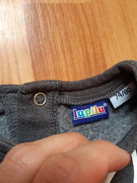 Teplé šaty, lupilu,80