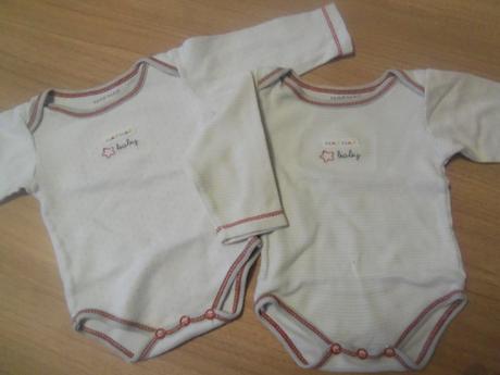 2x bavlnené body naf naf - 0-3 mesiace - 56/62, 62