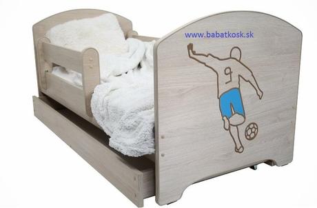 Detská posteľ 140x70, šírka (cm): 70,dĺžka (cm): 140