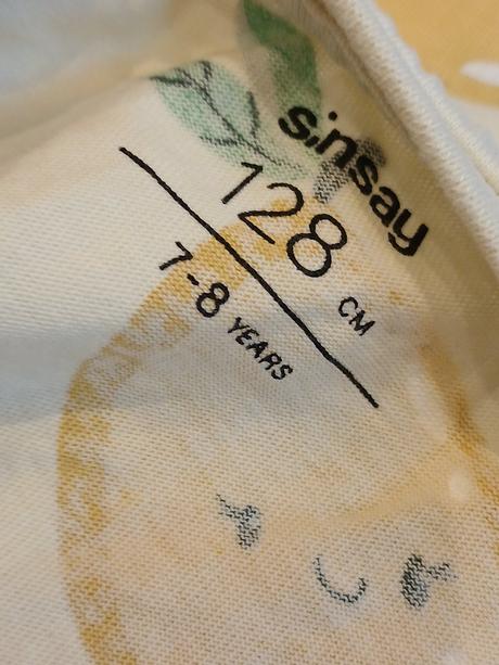 Dievčenské tričko s volánmi (128), sinsay,128