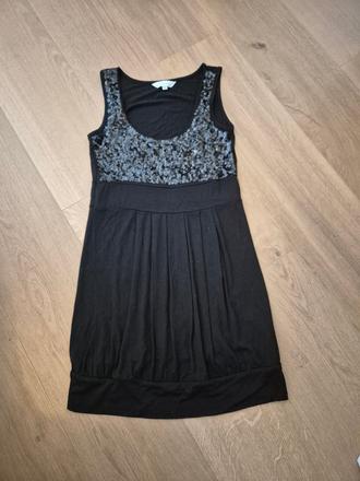 Šaty/tunika s flitrami, clockhouse,m