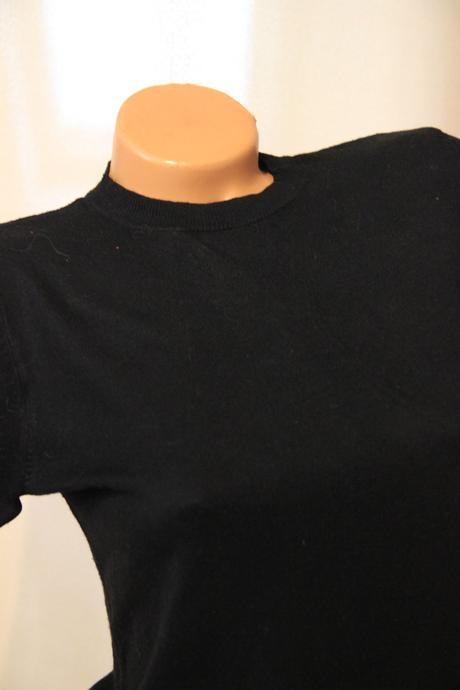 Čierny pletený sveter, m, m