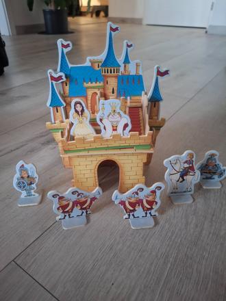 Drevene 3d puzzle zamok, 