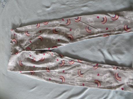 Šedé bavlnené legíny, f&f,116