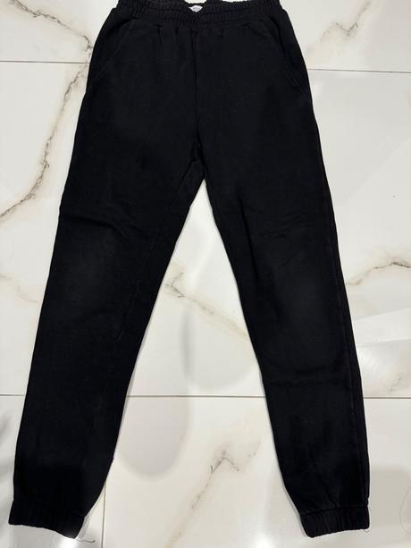 Teplé čierne tepláky 158, reserved,158