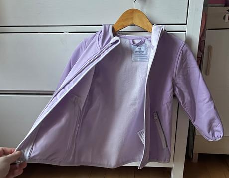 Nová bledofialová softshellová bunda, 104, kiki&koko,104