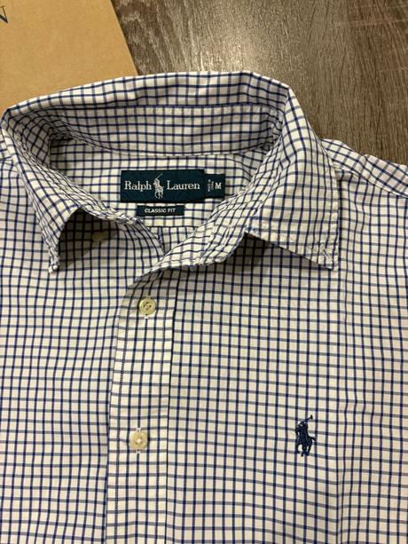 Ralph lauren štylova kockovana košela m, ralph lauren,m