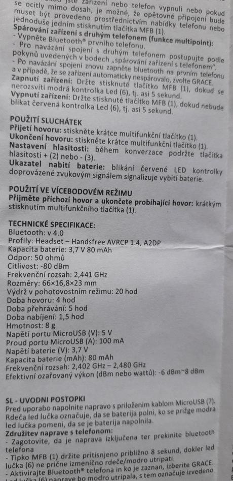 Cellular line-grace handsfree, 