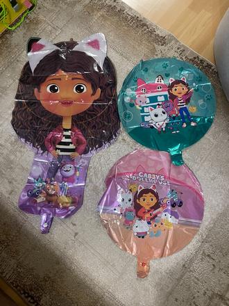 Balóny gabby dollhouse, 