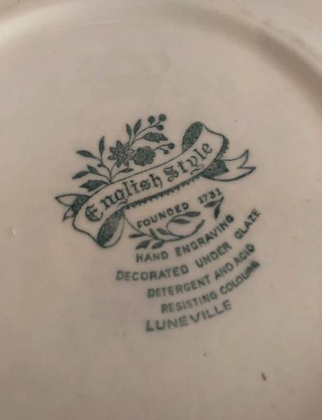 Anglicky porcelan krasne malovane rucne taniere gl, 
