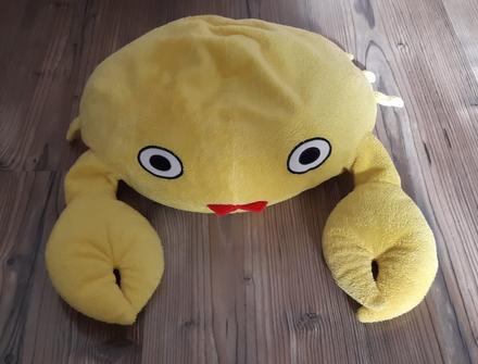 Plysovy krab z ikea,