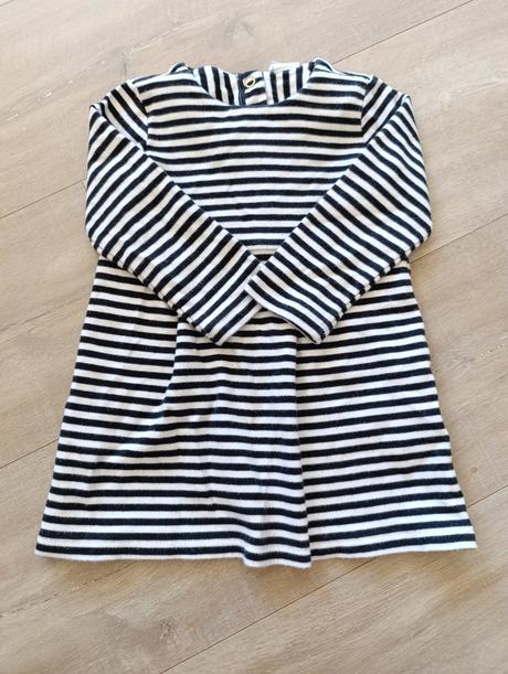 Pruhované šaty, h&m,80