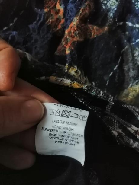 Šik blúzka vzor čipka made in france, vm, m