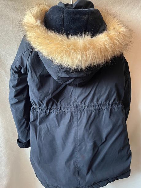 Tepla zimná bunda s kožušinkou, takko,38