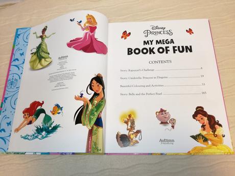 My mega book of fun - disney princess nsp19,