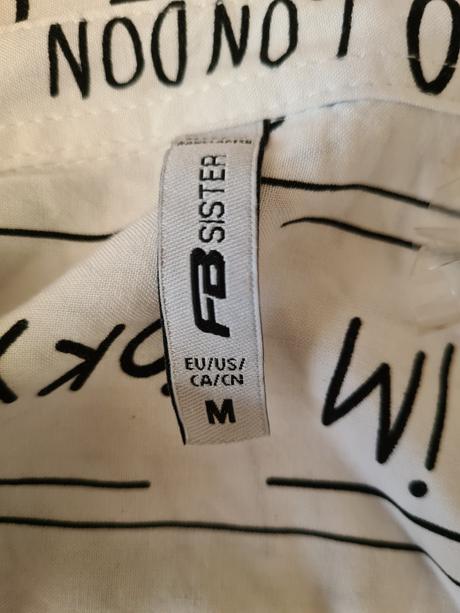 Popísaná košeľa, new yorker,m