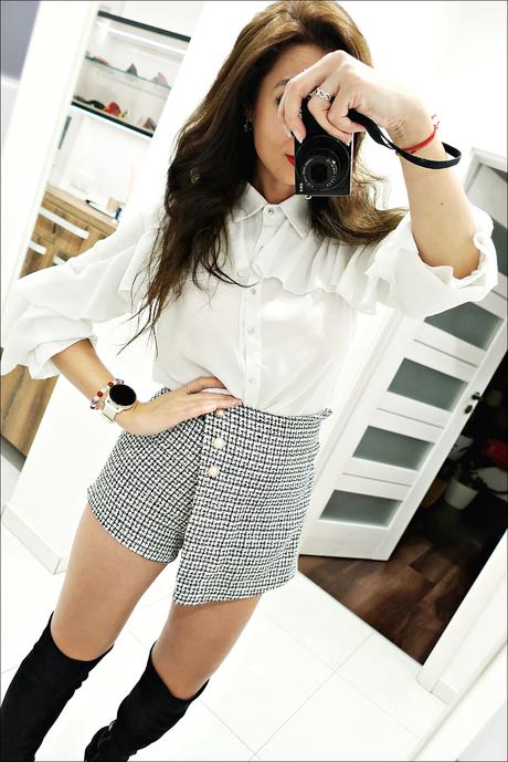 Tvídové sukňokraťasy, xs