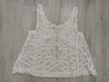 Čipkový top, gina,m
