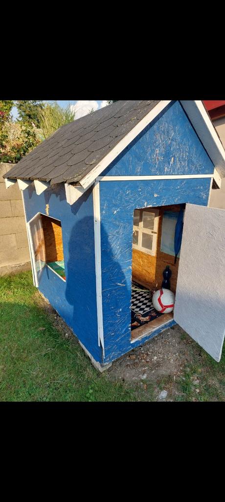 Detský drevený záhradný domček, 