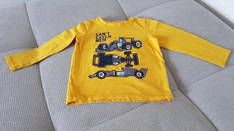 Tričko s dlhým rukávom, c&a,92