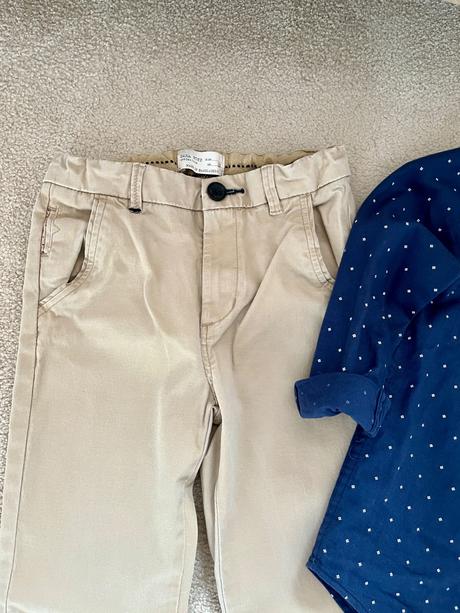 Košeľa a nohavice, zara,122