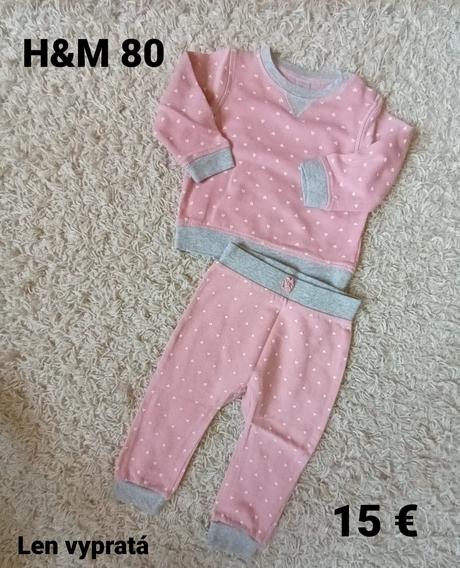 Tepláková súprava h&m 80, h&m,80