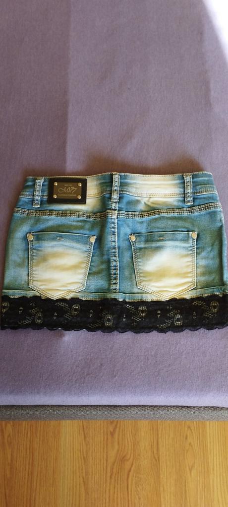 Riflová minisukňa my77, xs