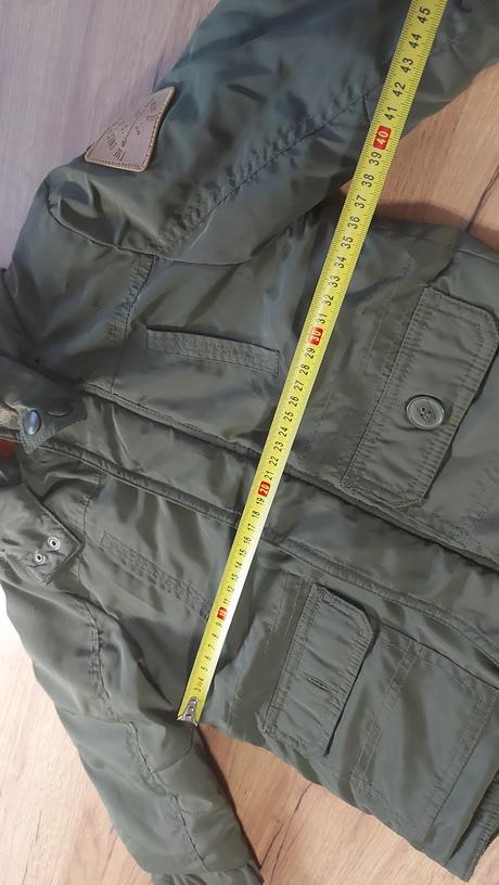 Zimna bunda f&f velk. 104, olivovo zelena, f&f,104