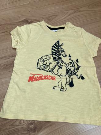 Tričko madagaskar, pepco,98