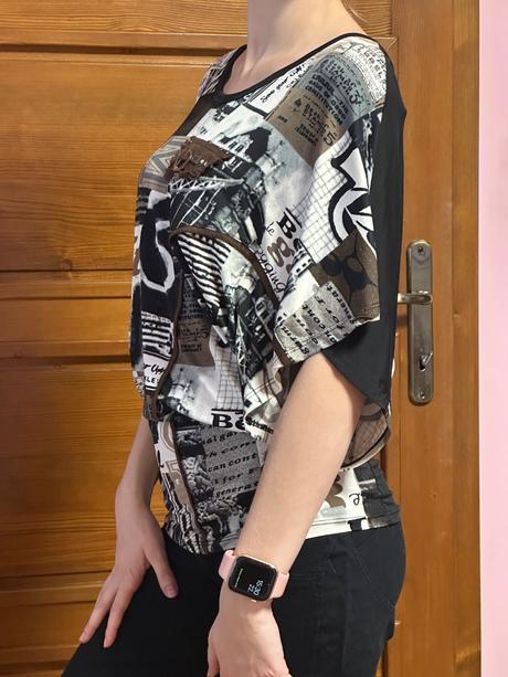 Dámske vzorované tričko, s