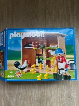Playmobil kurník so sliepkami model 4492,