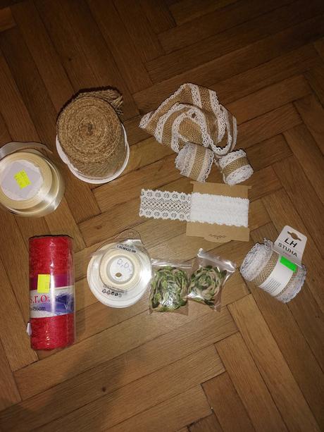 Svadobná výzdoba, sviečky, svetielka, girlandy...,