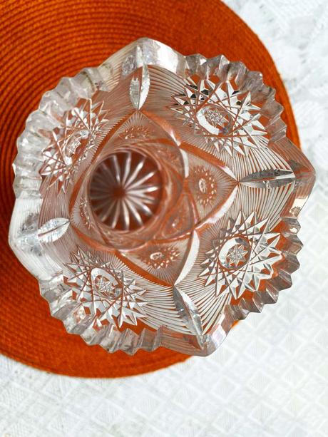 Kryštálová váza bohemia, 