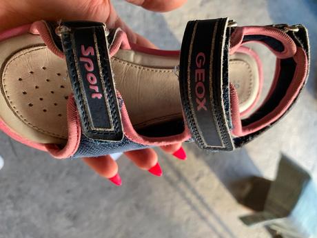 Sandále - svietiace, geox,27