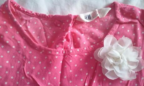 Šatky na leto top stav, h&m,122