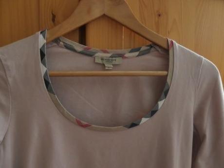 Burberry original stylovy, damsky top vel. s, burberry,s