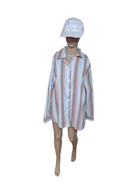 Pánska pásikavá košeľa, l