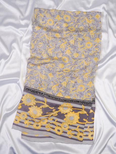 Luxusná hodvábna šatka, s