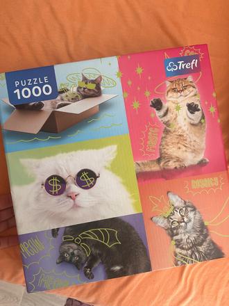 Puzzle 1000 nehrane,