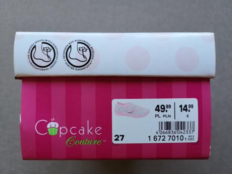 Papučky zn. cupcake, cupcake,27