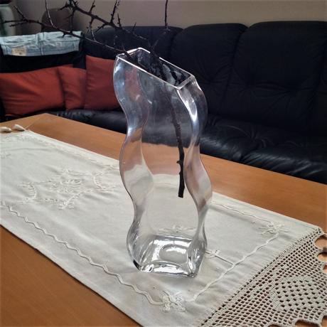 Váza z kvalitného skla, 