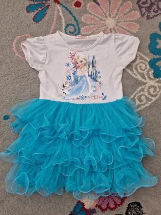 Šaty frozen elsa, 134