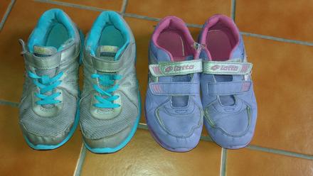 Botasky nike č.35 a lotto č.34, nike,34