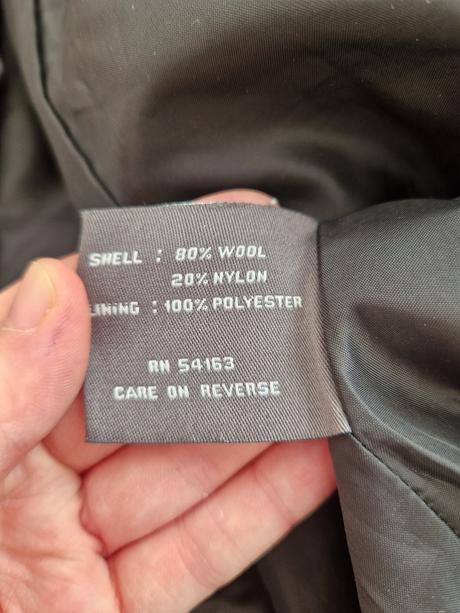 Zimný vlnený kabát kenneth cole xxs, 32