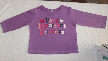 Fialové tričko, f&f,74