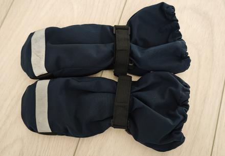 Zimné rukavice predĺžené - palčiaky, h&m,128