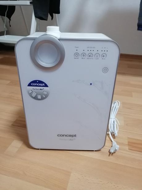 Zvlhčovač vzduchu, concept