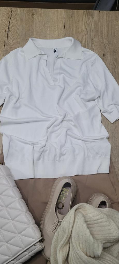 Polo tričko z jemnej pleteniny, m